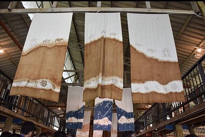 ผลงาน Textile จากนิทรรศการ People of Chiangdao