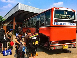 จากตัวเมืองเชียงใหม่มายัง studio Chiangdao Blue